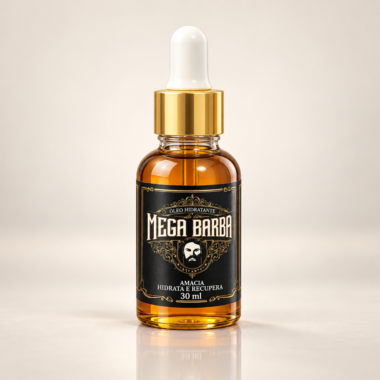 Óleo para Barba Mega Barba 30 ml